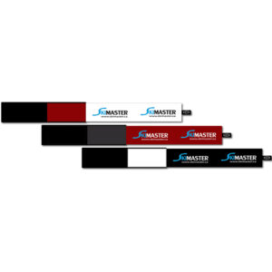 Ski Strap, Black-Red-White